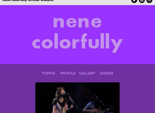 nene colorfully official site